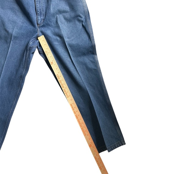 Duluth Trading Co Men’s Jeans 40x30 Relaxed Fit Straight Leg Blue Denim Workwear - Picture 4 of 7